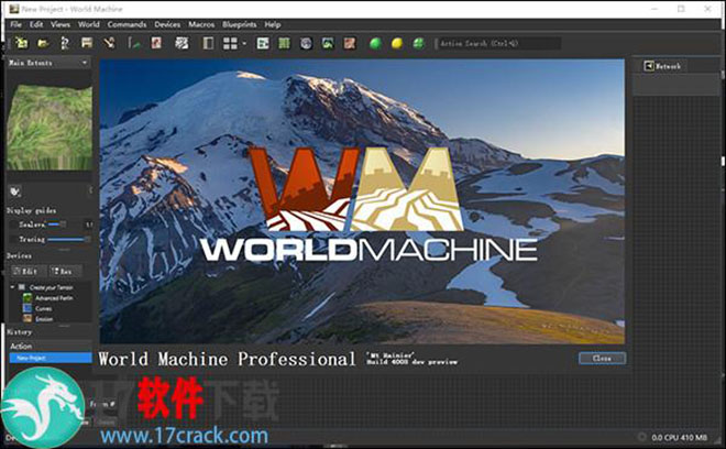 World Machine Pro(3D游戏地形生成器)破解版