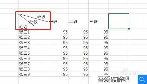 Excel2021破解版表格怎么画斜线8